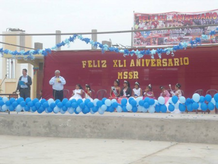 Aniversario I.E "MSSR"
